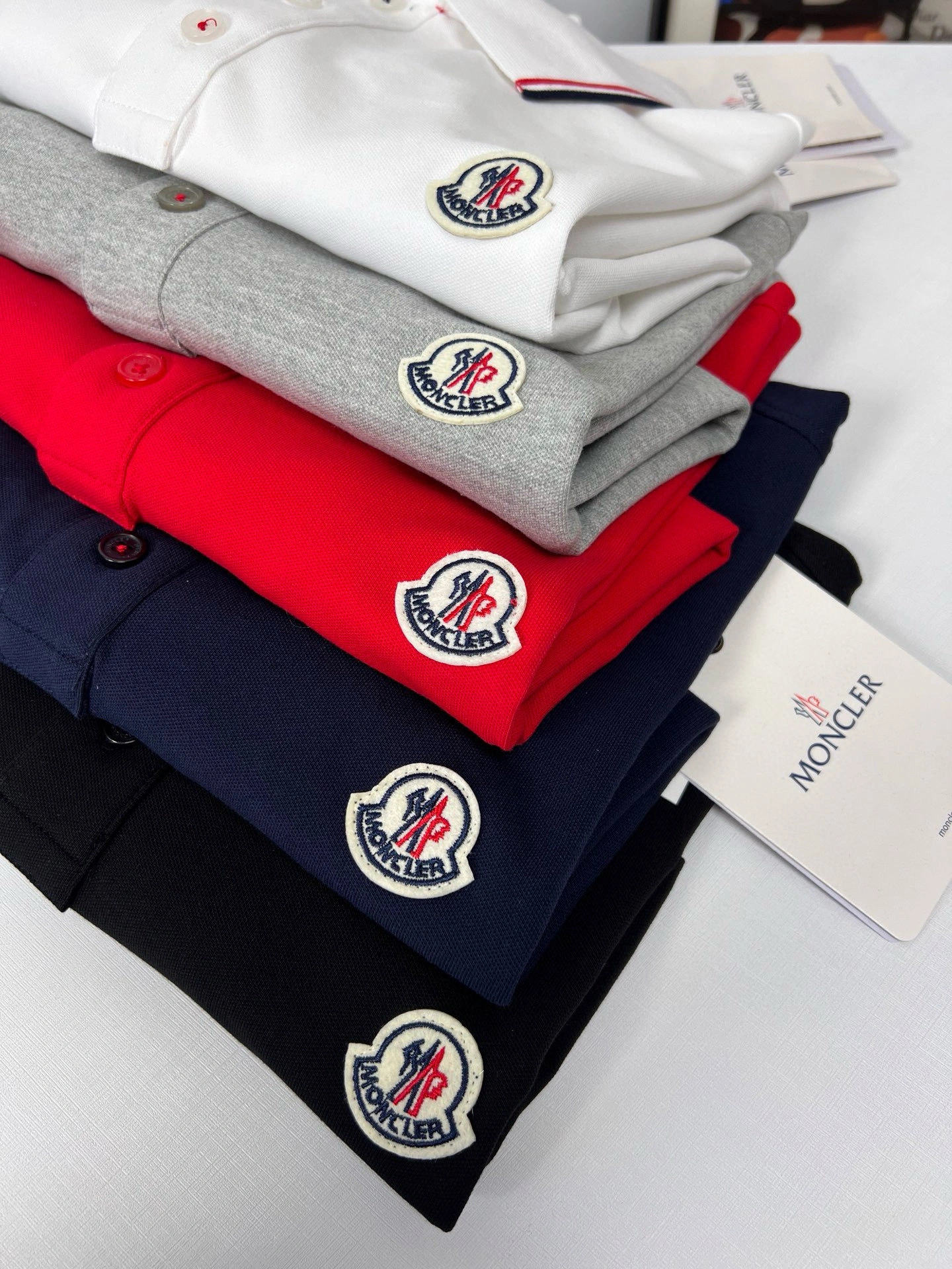&wg.luxury- 7o9385r polo Cotton 5colour item:E-F501C1107-5